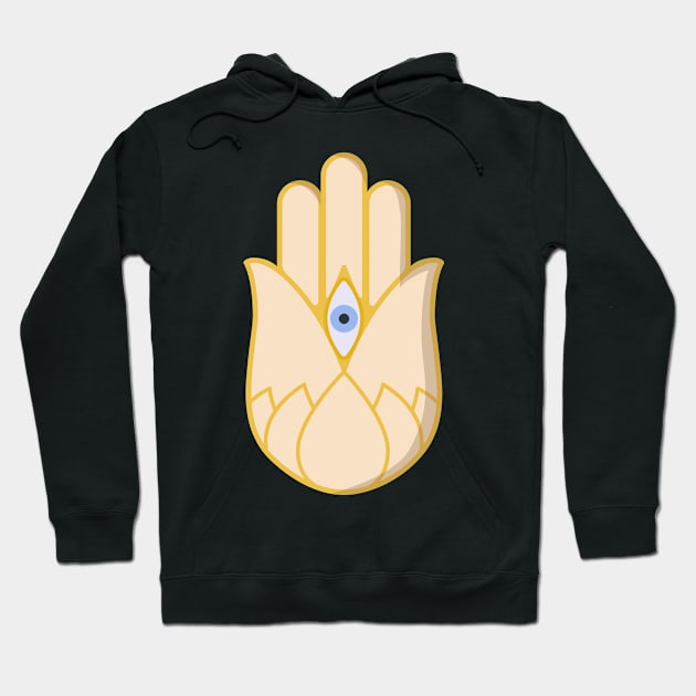 Hamsa Hoodie by ChristinaPaliy